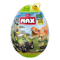 Dino Adventure Mega Huevo Max T- Rex Attack+6 304 pcs.