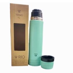 Termo 1 litro Trmico Color Verde agua