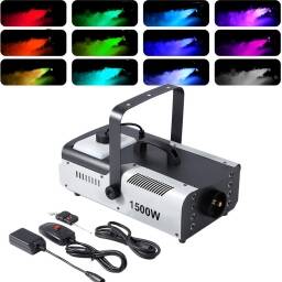 Maquina De Humo Con Control 1500w Con Luz LED RGB