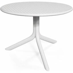 Mesa Nordica Ratona De Centro Blanca 