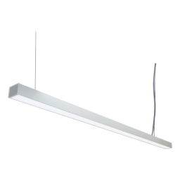 Plafon Led Barra Colgante 24w - Tubo De Techo Blanco