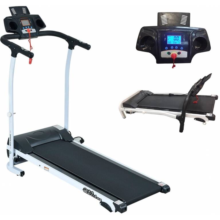 Caminador electrico plegable 1,5 hp - cinta de correr gym 